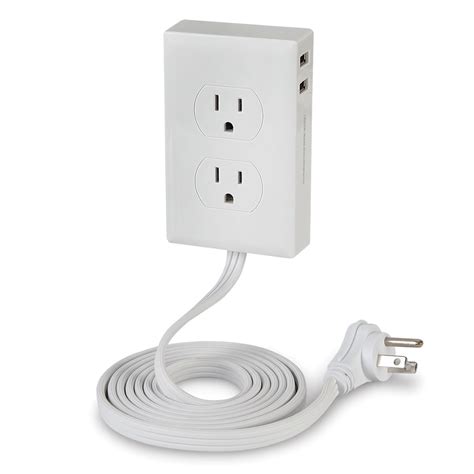 wall mounted outlet extender